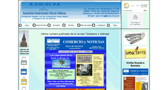 Desktop Screenshot of acoviva.es